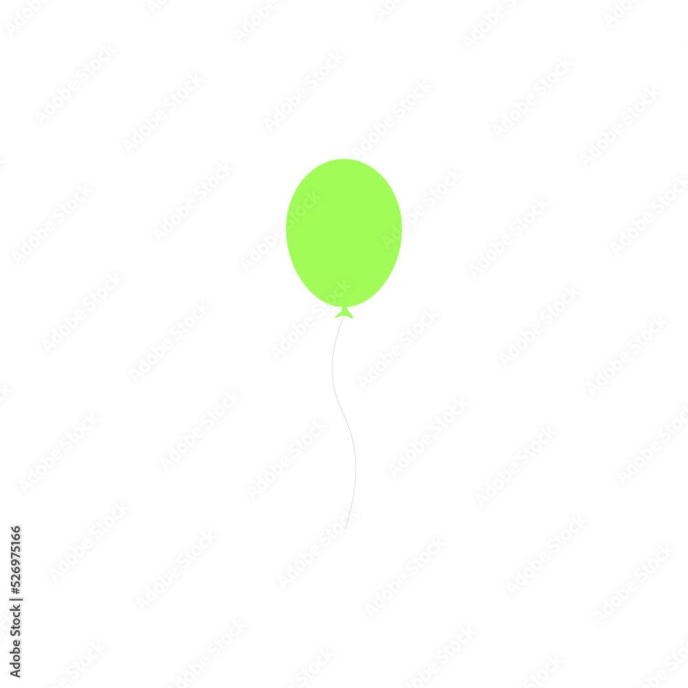 Happy birthday feast, birthday party, many colorful balloons, flat vector illustration and icons Happy birthday feast, birthday party, many colorful balloons, flat vector illustration and icons