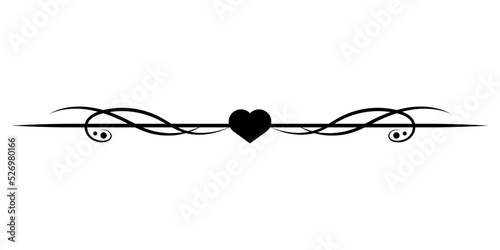 heart ornament line art

