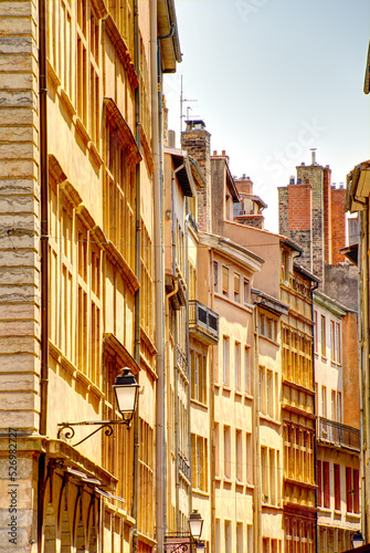 Fototapeta Naklejka Na Ścianę i Meble -  Lyon landmarks, HDR Image