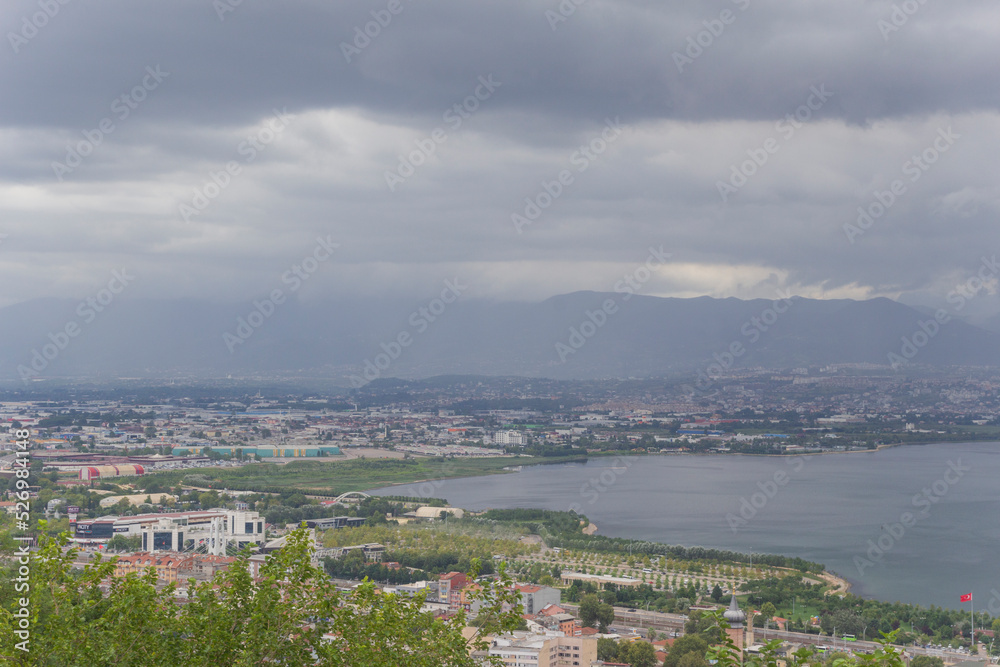 The city is close to the sea and where the factories are located Izmit, turkey