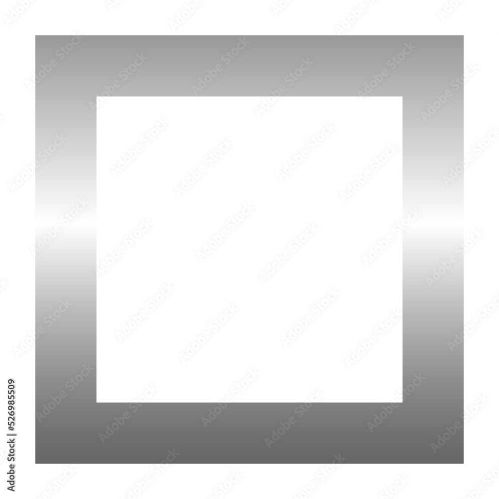 silver square frame
silver square frame
