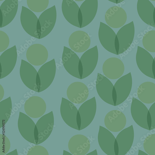 Geometric pastel seamless pattern