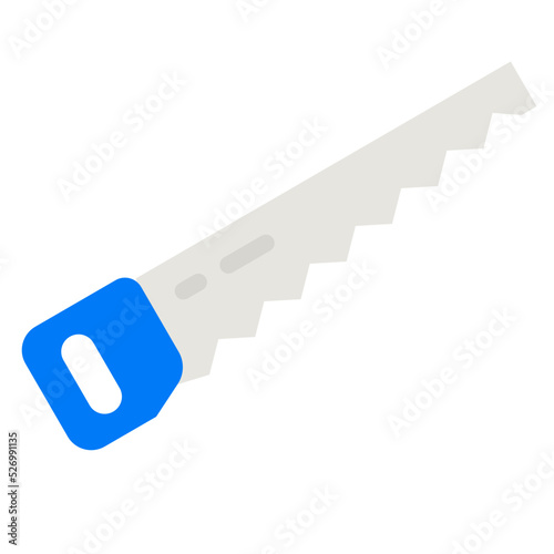 saw flat icon