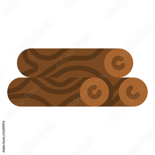 wood flat icon