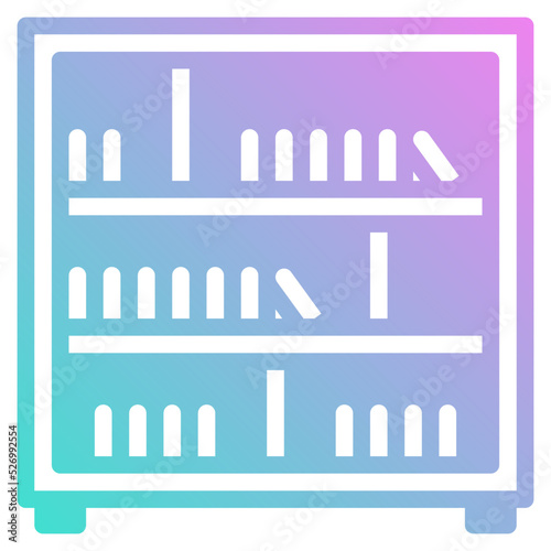 blind solid gradient icon