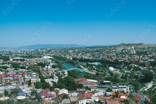Fototapeta Naklejka Na Ścianę i Meble -  view of the city. tbilisi