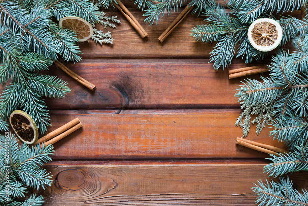 new year background, christmas decoration on wooden background new year background, christmas decoration on wooden background