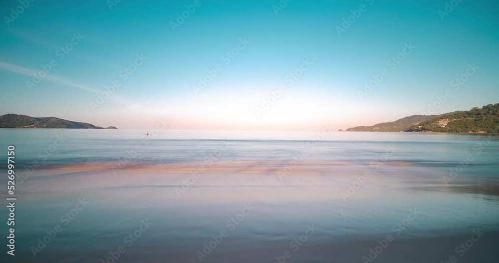 4K Time lapse of tropical sea beach landscape light of nature cloudscape sky and Clouds moving .Nature environment background 4K Time lapse of tropical sea beach landscape light of nature cloudscape sky and Clouds moving .Nature environment background