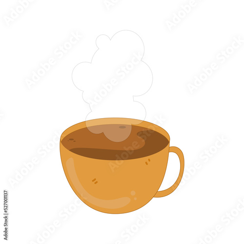 A cup of tea for your design illustration on a transparent background