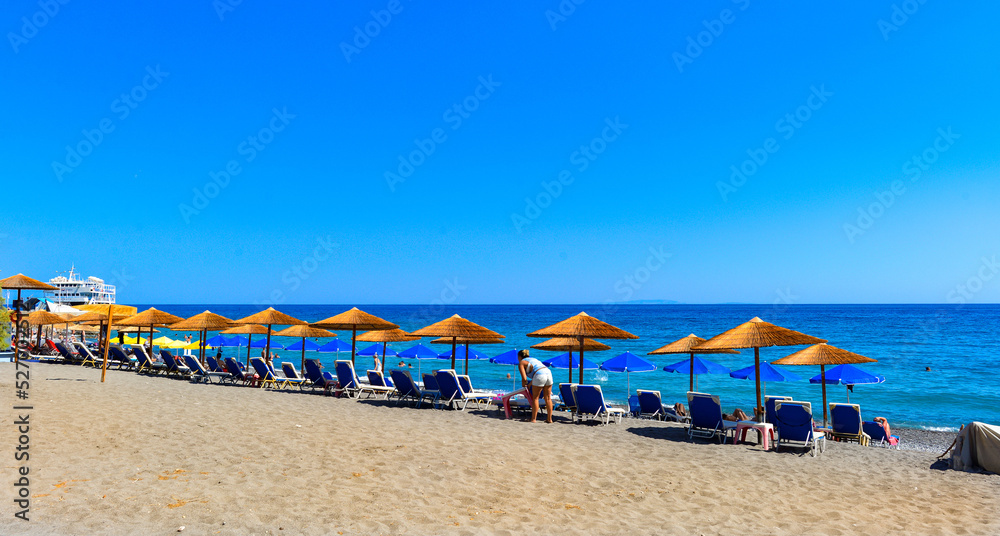 Agia Roumeli, Hafenort an der Südwestküste Kretas am Libyschen Meer Agia Roumeli, Hafenort an der Südwestküste Kretas am Libyschen Meer