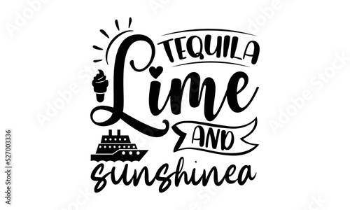 Tequila lime and sunshinea- Summer t-shirt design   Beach sunshine  Vacation Svg  Sunglasses illustration  Summer quotes svg  Palm Trees 