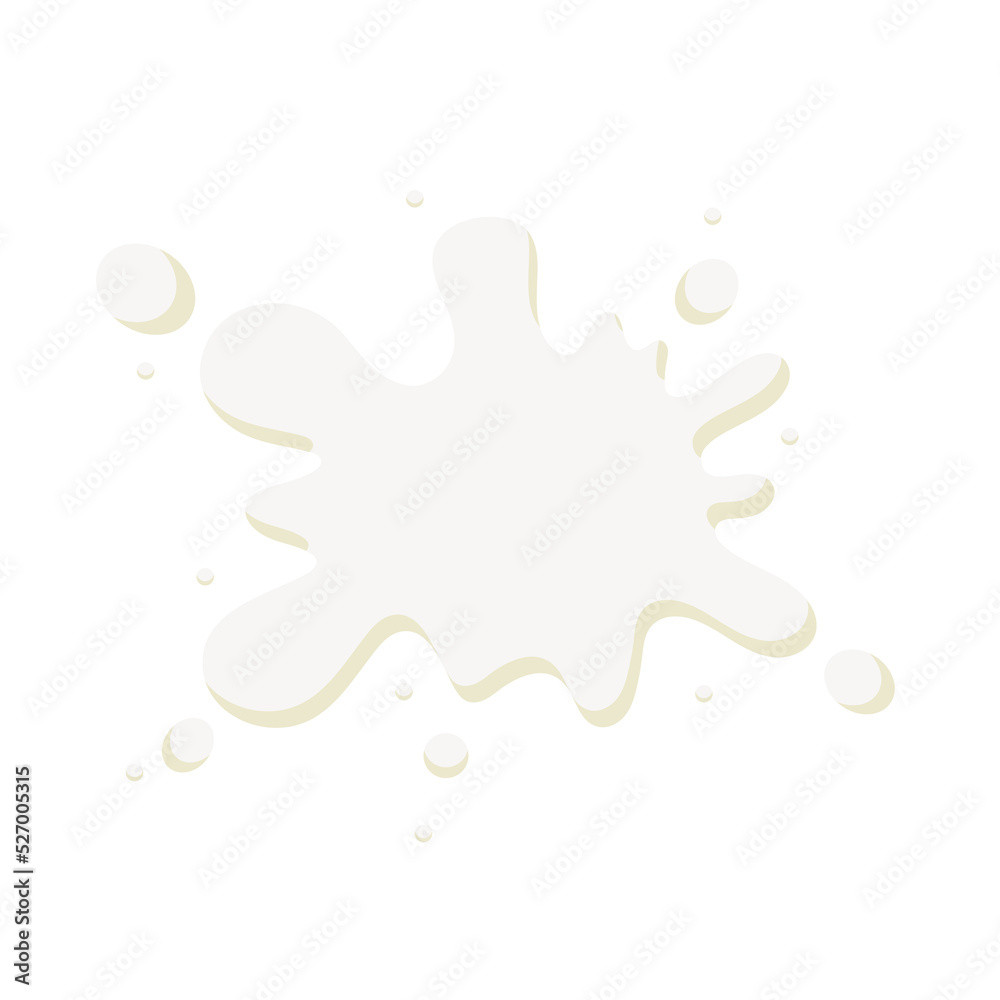 milk packing, glass of milk on white,dairy products background. Icon,Vector,illustration cartoon style.