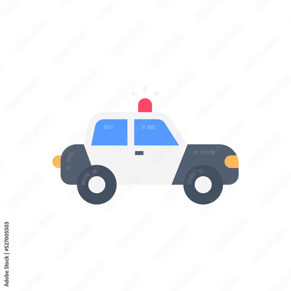 Fototapeta premium Police Cruiser icon in vector. Logotype