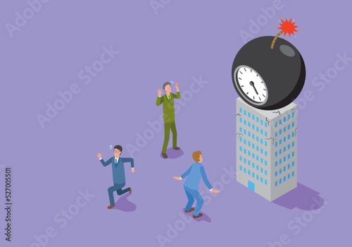 時限爆弾と企業