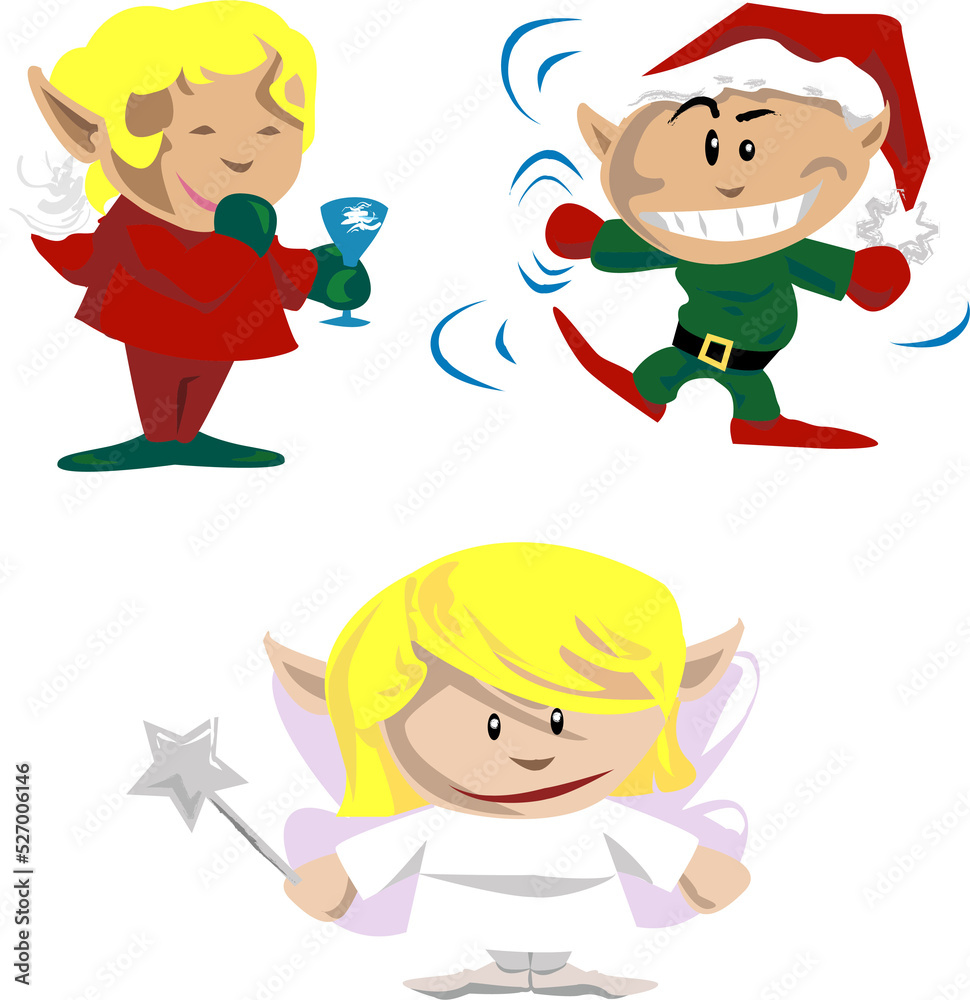 christmas elves and pixies christmas elves and pixies