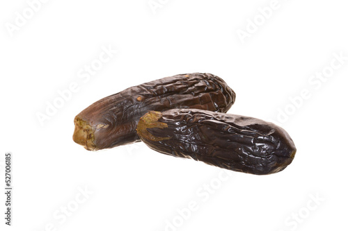 Wallpaper Mural eggplant isolated on white background - close-up Torontodigital.ca