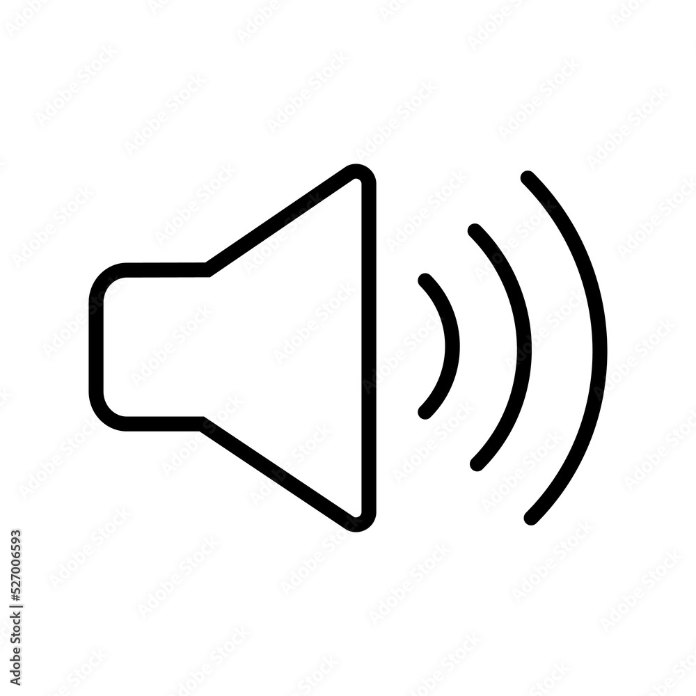 volume icon design. simple illustration of music application and multimedia navigation on smartphone device volume icon design. simple illustration of music application and multimedia navigation on smartphone device