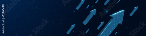 LinkedIn futuristic abstract background. Server, internet, speed. Futuristic tunnel HUD. Motion graphics for an abstract data center . wireframe , background and Dotted texture template.