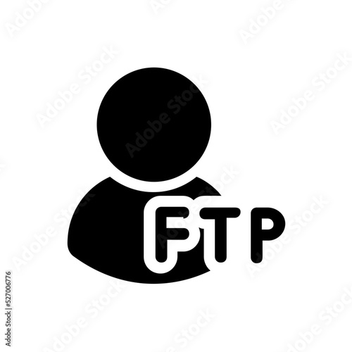 user glyph icon