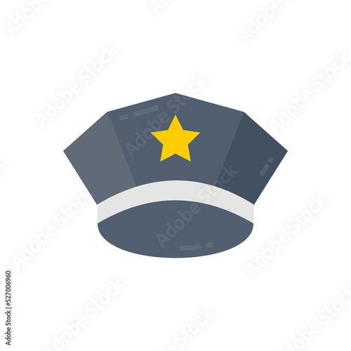 Policeman icon in vector. Logotype