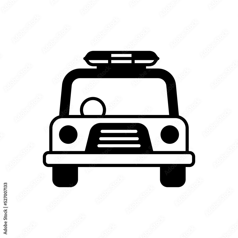 Highway Police icon in vector. Logotype