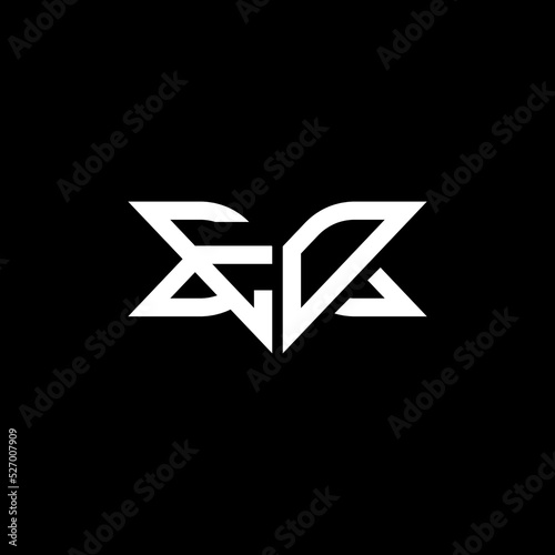 ED letter logo creative design with vector graphic, ED simple and modern logo.