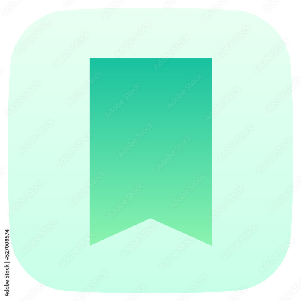 bookmark flat gradient icon bookmark flat gradient icon