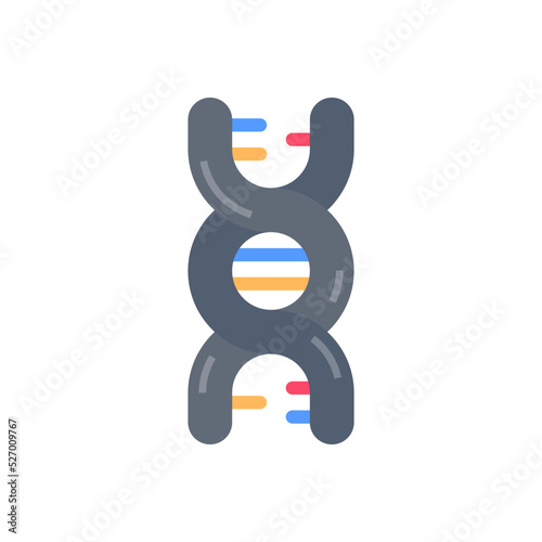 DNA icon in vector. Logotype