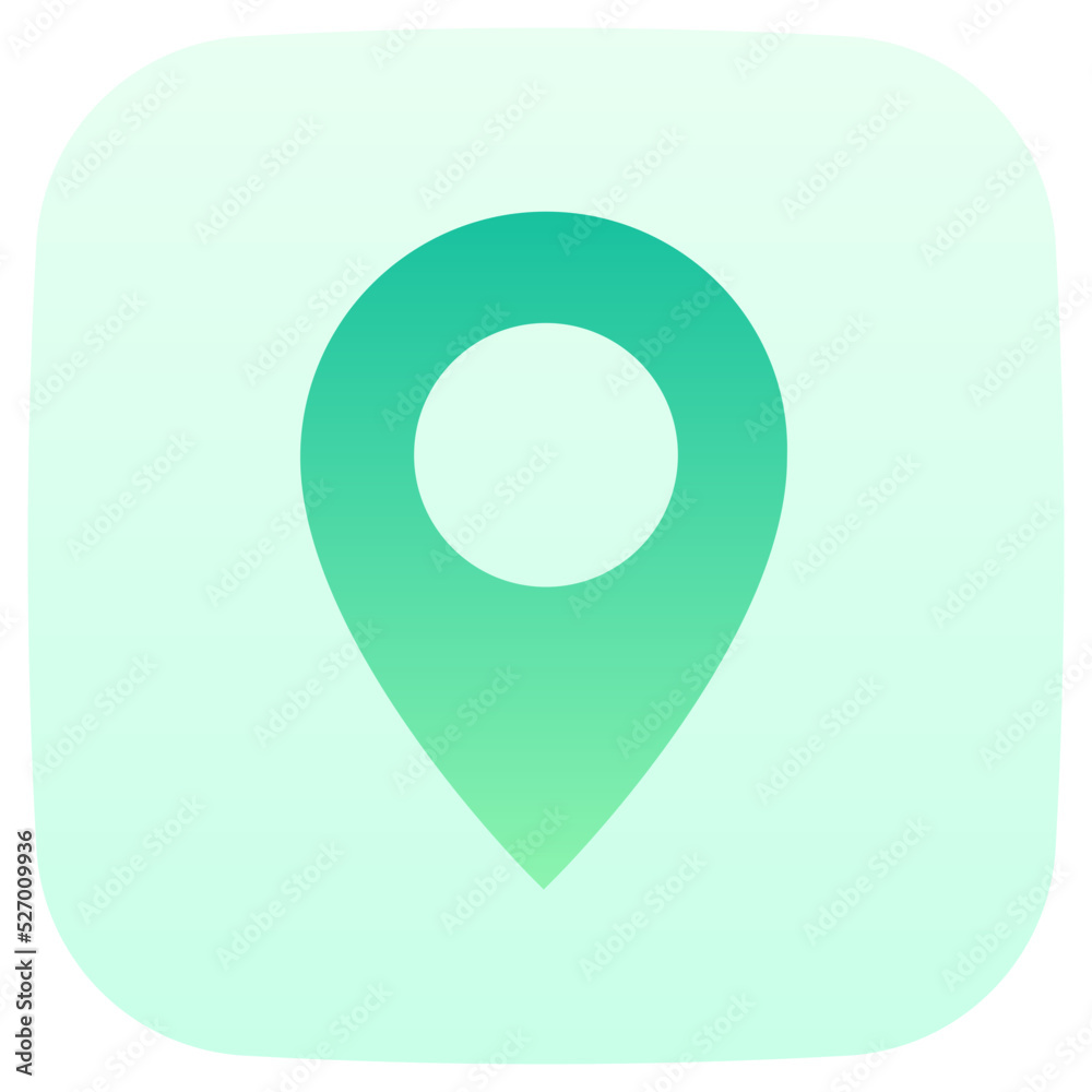 location flat gradient icon location flat gradient icon