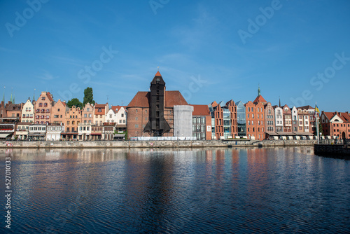 Vászonkép Gdańsk, stare miasto