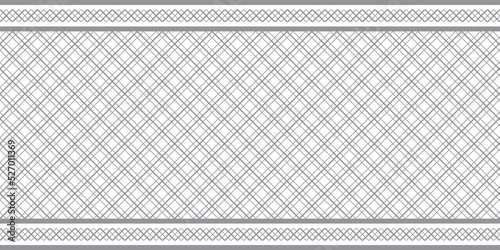 Checkered keffiyeh vector seamless pattern with geometric motif. Traditional Middle Eastern headdress. Gray and white. Backgrounds and textures shop.