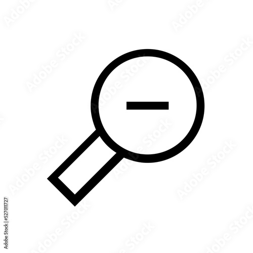 zoom out line icon