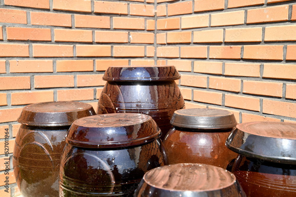 Korean Rural Landscape Pottery