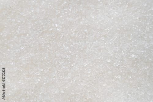 Close up of granulated sugar 