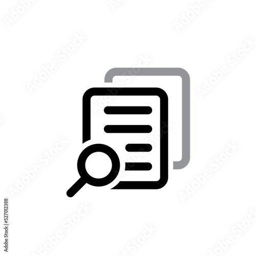 data analysis concept illustration design. Data analysis icon.