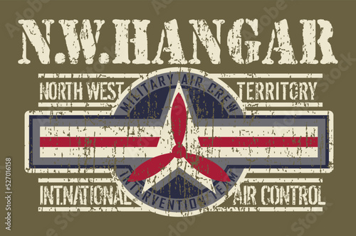 Military air flying intervention. National guard