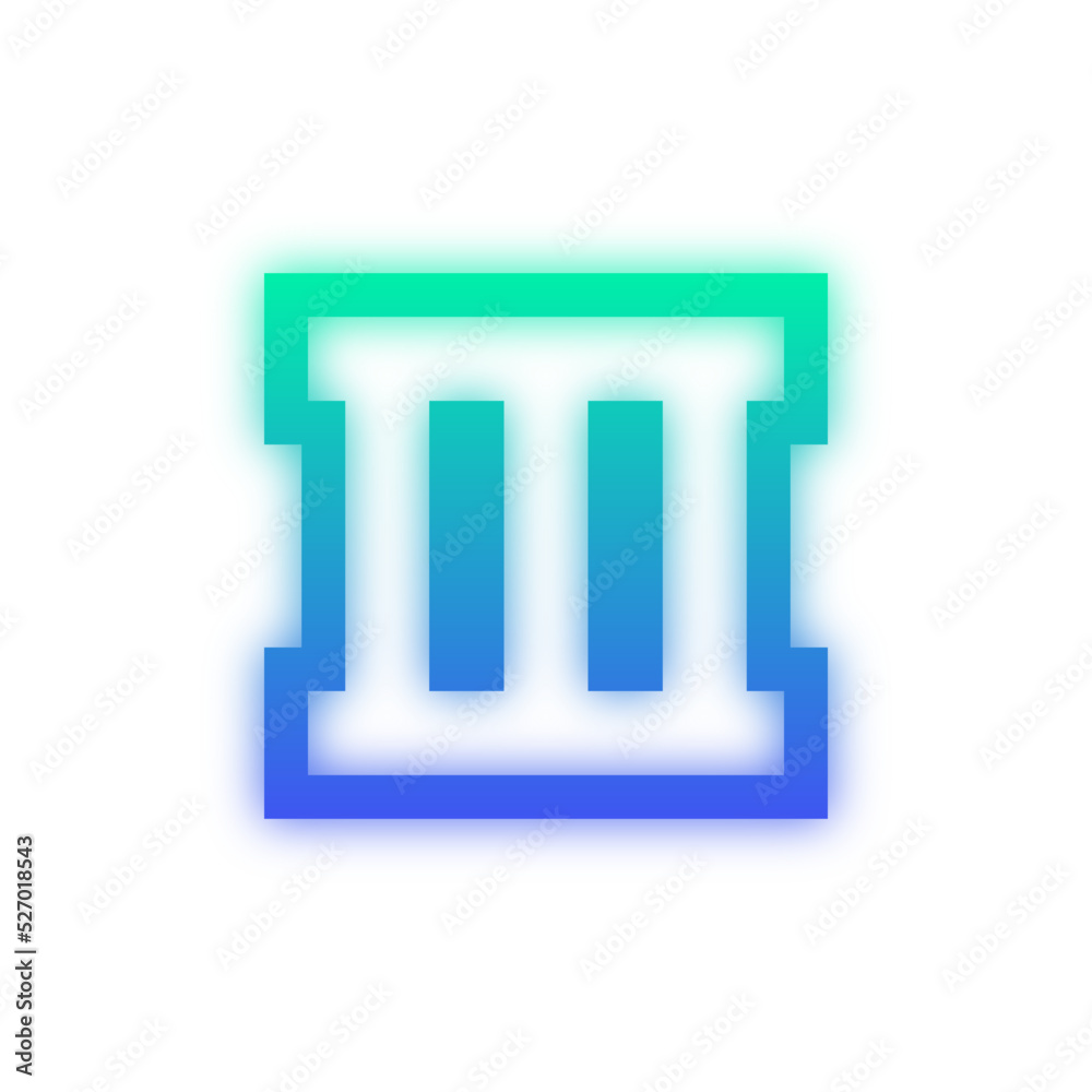 neon roman numeral outline
neon roman numeral outline