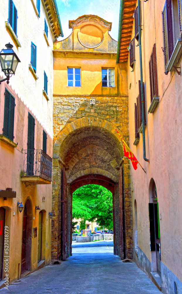porta fiorentina Volterra tuscany Italy