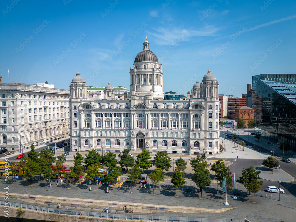Port of Liverpool Building of the Three Graces - travel photography