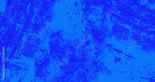 Image of moving shapes on blue background