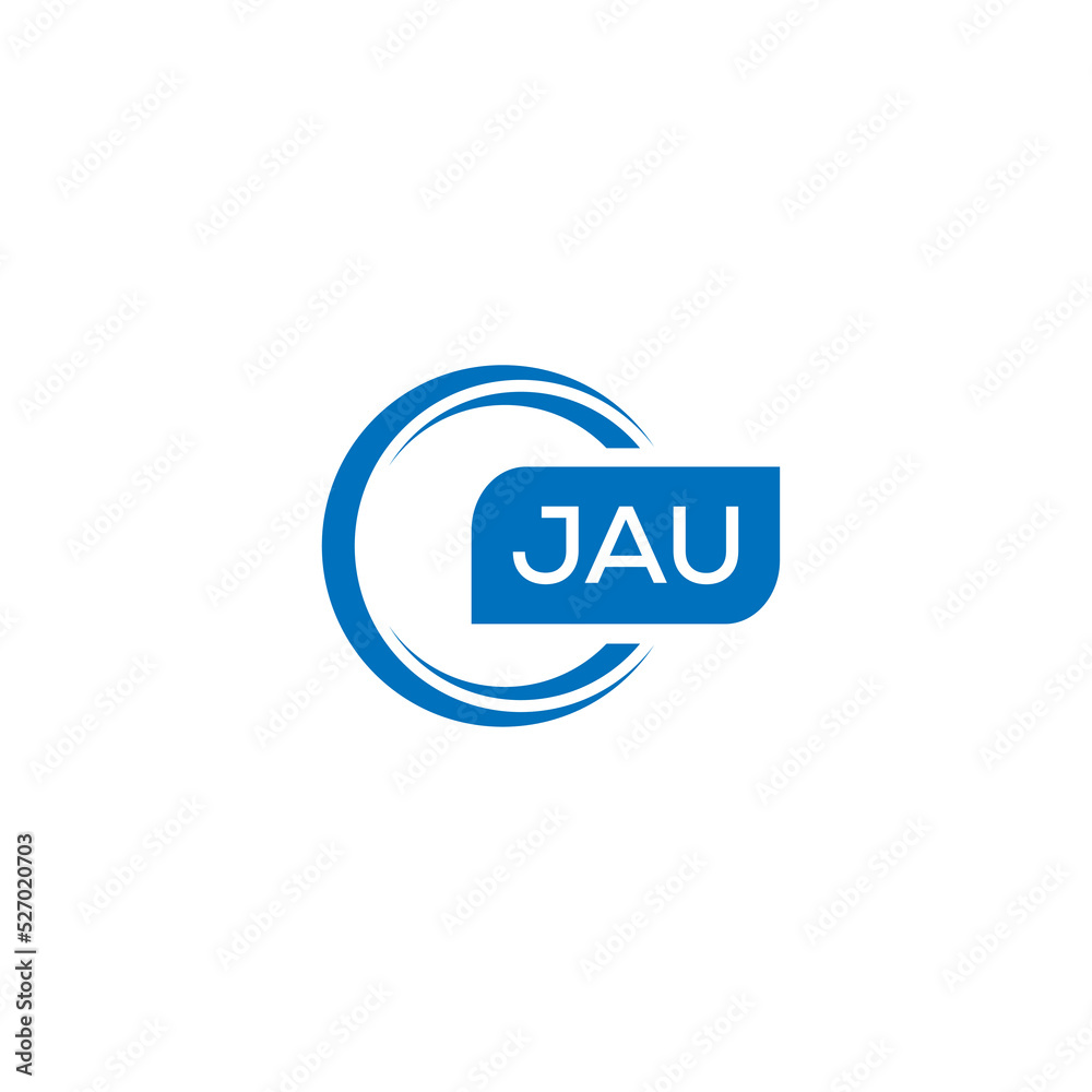 JAU letter design for logo and icon.JAU typography for technology, business and real estate brand.JAU monogram logo. JAU letter design for logo and icon.JAU typography for technology, business and real estate brand.JAU monogram logo.