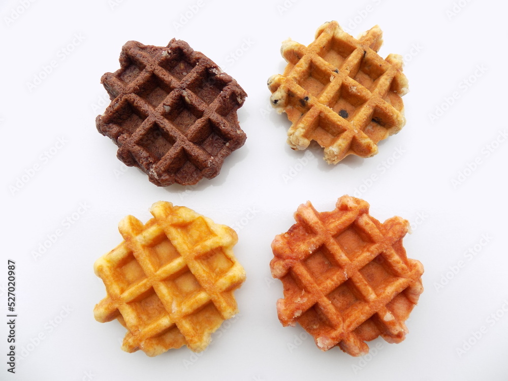 四つの色のワッフル 四つの色のワッフル
