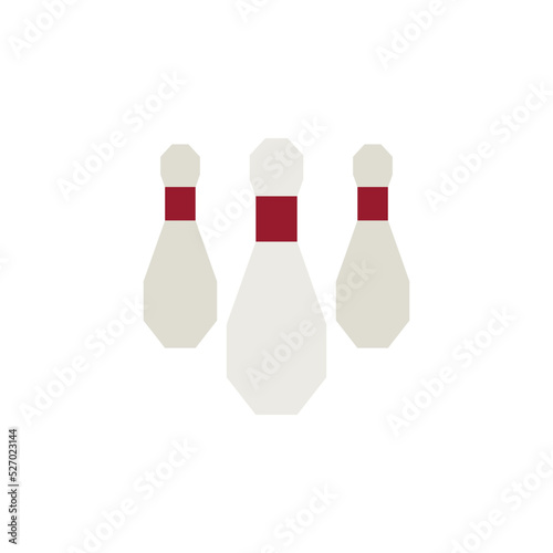 bowling vector for website symbol icon presentation