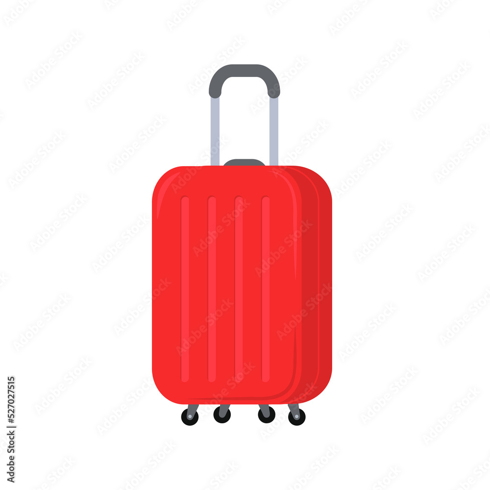 Suitcases or luggage for travel and adventure