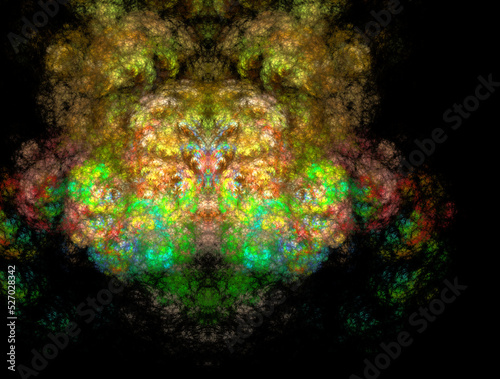 Imaginatory fractal abstract background Image