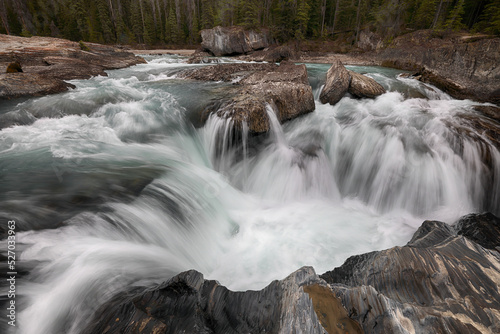 The Natural Bridge  Yoho National Park  British Columbia  Canada