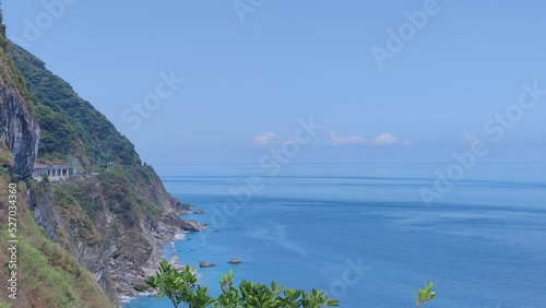 Chingshui Ocean cliffs are the highest coastal cliffs in Taiwan photo