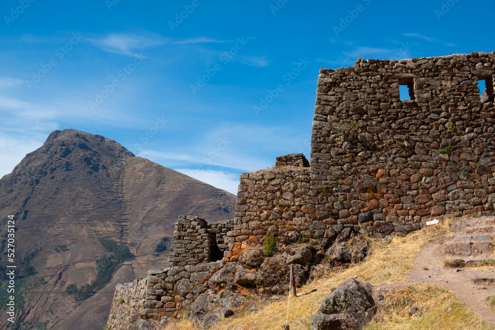 Inca ruins, sacred valley, near Cusco, Peru