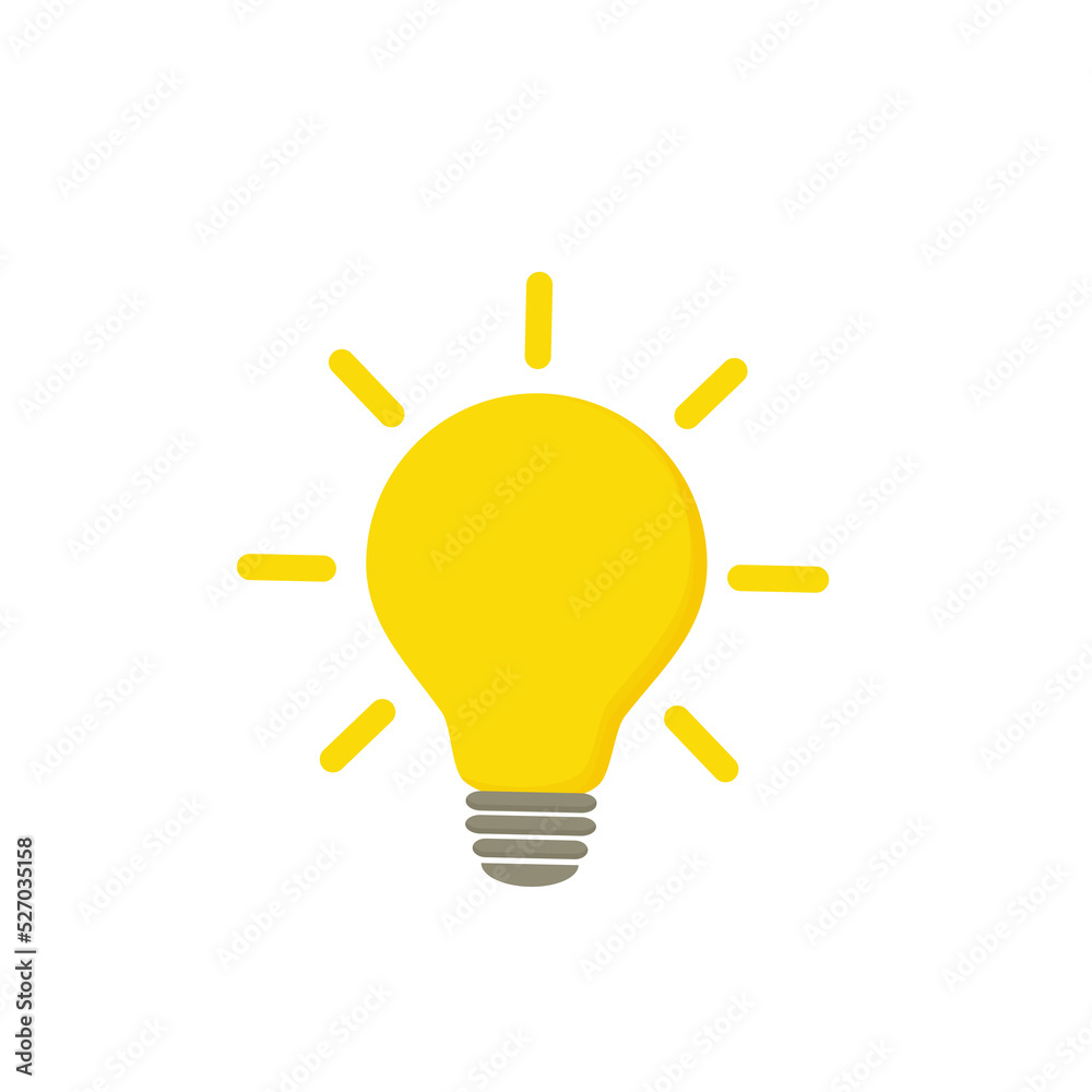 The light bulb is full of ideas And creative thinking, analytical thinking for processing. Light bulb icon vector. ideas symbol illustration. The light bulb is full of ideas And creative thinking, analytical thinking for processing. Light bulb icon vector. ideas symbol illustration.