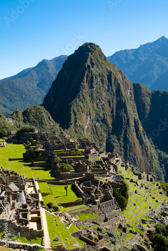 The citadell of Machu Picchu, Peru photo